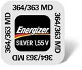 Energizer Pilas Reloj 1.55 V 23mAh 364/363 Uhr Batterie