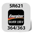 1 x Energizer 364 / 363 Uhrenbatterien 1,55 V SR621SW SR621W AG1 Knopfzelle