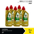 Castrol Power 1 Scooter 2T Motorrad Roller JASO FD ISO-L-EG 5x1 Liter = 5 Liter