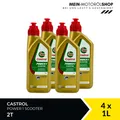 Castrol Power 1 Scooter 2T Motorrad Roller JASO FD ISO-L-EG 4x1 Liter = 4 Liter