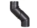 Firefix Ofenrohr FireFix Universalofenrohr-Bogen Ø 150 mm, schwarz