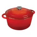 5908287215290 EMALIOWANY GARNEK ŻELIWNY 24cm KINGHOFF KH-1529 KINGHOFF