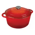 5908287215290 EMALIOWANY GARNEK ŻELIWNY 24cm KINGHOFF KH-1529 KINGHOFF