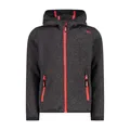 CMP KID G Jacket FIX Hood nero-campari (41UN) 128