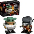LEGO Brickheadz 75317 Star Wars The Mandalorian #114 The Child #113 2-Pack Figur