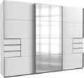 Schwebetürenschrank WIMEX "Saigon", weiß (weiß, alu), B:270cm H:208cm T:64cm