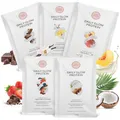 pretty woman® Daily Glow Protein Pulver Portionsbeutel-Set - 5x30g - Low Carb Shake mit Vitaminen & Mineralien, Biotin & Folsäure, wenig Zucker/Proteinpulver Probierpackung, Eiweißpulver Probierset