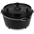 Feuertopf Ft9 Mit Füßen 7,5 Liter Gusseisen 36,5 X 23,5 X 33 Cm Dutch Oven - Petromax