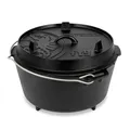 Petromax Feuertopf Dutch Oven Gusseisen Topf - 2,3 - 14,7 Liter MIT Füßen