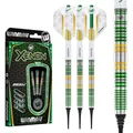 WINMAU Xenon 18 g Fass / 20 g Vollgewicht, weiche Spitze, 90% Wolfram- Professionelles Dart-Set mit Dart Flüge und Dart-Schäften