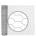 VOSS.farming 10m x 50cm Hasendraht Hühnerdraht Sechseckgeflecht 13x0,7mm Kaninchendraht Maschendraht verzinkt