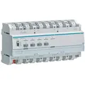 Hager Universal-Dimmaktor 4-fach 5-600W ESL/LED KNX REG TYA664BN