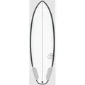Torq Tec Pg-R Rail 6'0 Surfboard white Gr. 6'0