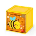 LEGAMI ERWEITERBARE SCHREIBTISCHBOX - CUTIE CUBE BEE BIENE NEU OVP