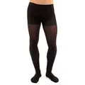GLAMORY Feinstrumpfhose Herren MICROMAN 100 DEN 100 DEN (Packung 1 St. 1er-Pack) Blickdicht, matt schwarz 44-46 (L)