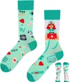 Lustige Socken Damen und Herren, Coole Socken mit Motiv  Bunte, Mehrfarbige, ...