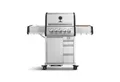 BURNHARD® Gasgrill 3-Brenner inkl. Heckbrenner, mit Gusseisen Grillrost, inkl. stabiler Abdeckhaube, Seitenkochfeld mit Infrarot Keramikbrenner - EARL, #945994