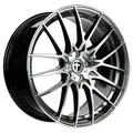 1x TOMASON TN26 LIGHT dark hyperblack polished 8.5Jx20 5x112 ET30