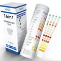 130x 16in1 Trinkwasser Teststreifen in Tube | Wasseranalyse für 16 Parameter | Ideale Wasserteststreifen für Trinkwasser, Pool, Spa & Aquarium | testet Wasserhärte, Blei, Kupfer, Eisen u.v.m.