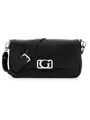 GUESS Circe Flap Shoulder Bag Black