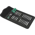 Bicycle Set 2, Bit-Satz schwarz/grün, 13-teilig, in robuster Falttasche
