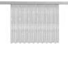 Unbekannt Fertiggardine Gardine Verona - Jaquard-Store - weiß - 300x125 cm