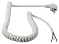 70423 Kabel 3G1,5mm2 CEE 7/7 (E/F) abgewinkelter Stecker,Leitungen AS SCHWABE