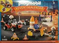 PLAYMOBIL 9486 Adventskalender Feuerwehr Feuerwehreinsatz auf der Baustelle NEU