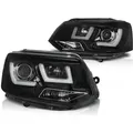 Scheinwerfer LED Lightbar Tagfahrlicht passend für VW T5 GP Facelift Bj. 09-15 Schwarz
