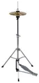 XDrum Junior HiHat inkl. Ständer und Becken (8" Cymbal Becken aus Messing, HiHat Maschine für Kinder, zusammenklappbar)