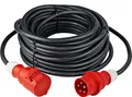 as - Schwabe Starkstrom Verlängerungskabel 25 m H07RN-F 5G1,5-400V/16A/ca. 11kW - 5-polige, robuste CEE Verlängerungsleitung - IP44 - Made in Germany, 60368