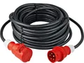 Starkstrom Verlängerungskabel 25 m H07RNF 5G1,5400V/16A/ca. 11kW  5polige, ro...