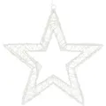 ECD Germany LED-Weihnachtsstern 50cm mit 1440 Warmweiß LEDs und Timer