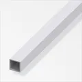 alfer Vierkantrohr 1 m, 10 x 10 x 1 mm Aluminium eloxiert silber