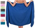 Betz Badetuch XXL 100x200 cm 100% Baumwolle – Weiches Frottee Saunatuch & Strandtuch – Pflegeleicht & saugstark – Palermo Serie – Farbe Blau