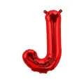 Folienballons Buchstaben Rot - 40/80/100 cm für Geburtstag Hochzeit Party Dekoration Happy Birthday JGA Geschenk Luftballon Abschluss Riesenballon ABI groß XXL klein Black Jungen (80 cm - J)