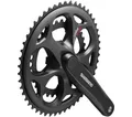 SHIMANO Kurbelgarnitur TOURNEY FC-A070 7/8-fach Kompakt170 mm50-34 Z.Schwarz110