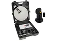 PremiumX Mobile SAT Anlage Single LNB Tischhalter Masthalter Saugfuß Koffer SAT-Antenne