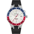 Jacques Lemans 1-2109B Hybromatic Herrenuhr 42mm - Silber