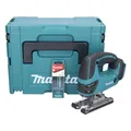 Makita DJV 180 ZJ Akku Stichsäge 18 V + 5 tlg. Stichsägeblatt Set + Makpac