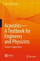 Acoustics-A Textbook for Engineers and Physicists Jerry H. Ginsberg
