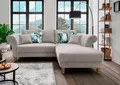 Home affaire Ecksofa Tassilo Mega Polsterecke mit Kaltschaum im Sitz, bequem, L-Form, hoher Sitzkomfort, Breite 262cm, Komfortsitzhöhe 48cm, zeitlos elegant