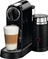 NESPRESSO Kapselmaschine CITIZ EN 267.WAE von DeLonghi, White, inkl. Aeroccino Milchaufschäumer, Willkommenspaket mit 7 Kapseln