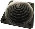 Interline Solarkugel Einzelkollektor 57x57x32cm 0,32m² Kunststoff schwarz