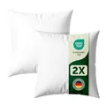 Blumtal Kissenfüllung 45x45 cm 2er - Oeko-TEX zertifizierte Füllung Kissen - Kissen Füllung aus Polyester - Pillow 45x45 Innenkissen 45x45 cm - Füllkissen 45x45