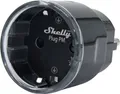 Shelly Plug PM Gen3 Black Funk-Steckdose Wi-Fi, Bluetooth