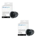 2X Shelly Smarte Gen3 WLAN Steckdose Bluetooth Energiezähler Stecker Schwarz