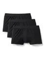 CALIDA Natural Benefit Boxershorts Herren, im 3er-Pack, weicher Elastikbund schwarz 46-48