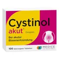 Cystinol akut 100 Dragees - bei Blasenentzündung & Harnwegsinfektion - akut & antibakteriell - pflanzlich - ohne Antibiotika