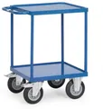 Fetra 2496W Tischwagen Stahl pulverbeschichtet Traglast (max.): 500kg Brillantblau (RAL 5007)